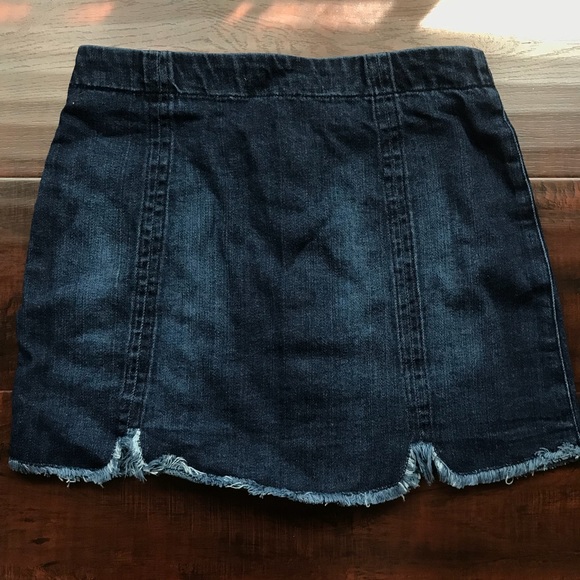 Tractr Indigo Girls Denim Skirt - Picture 4 of 6